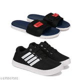 Waterproof slippers, blue and white, for kids or boys, fashionable casual footwear with flip flops design, stylish for daily wear, walking shoes, pack of 2