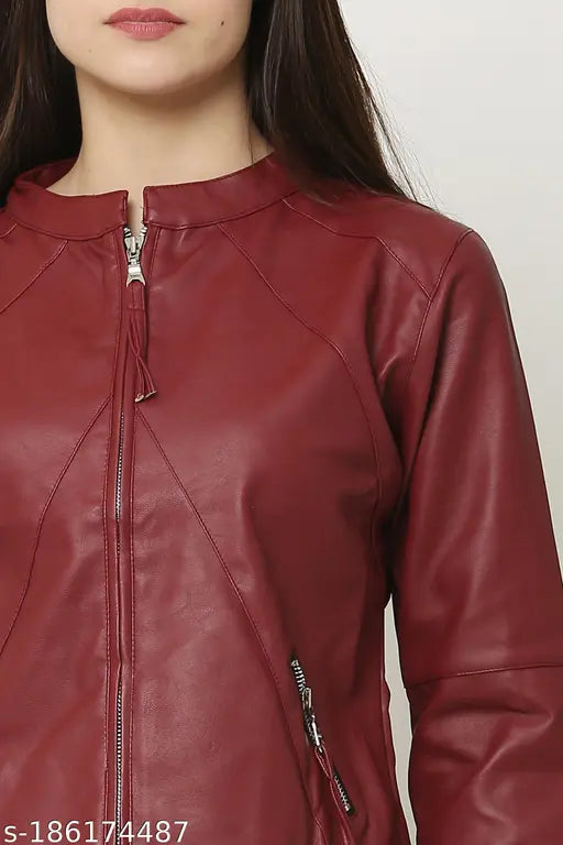 Brown leather long-sleeve MAHROON 3 Jipper Jaicet, traditional Indian attire for men