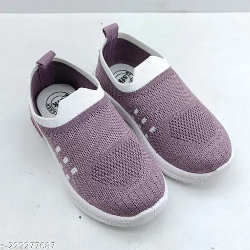 Stylish mesh & PVC casual shoes for kids, cozy slip-ons with sweat-absorbing fabric, ideal for post-office comfort at home, India origin