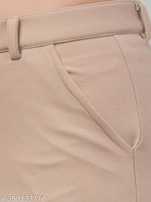 Lycra women's and girls' solid net trouser, available in sizes 26, 28, 30. Made in India