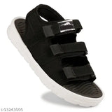 Boys striped sandal, adjustable velcro straps