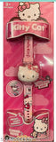 Kids light glowing watch with music tune, face cover, and multicolor led digital light. Pink color