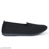 Embellished mesh loafer belly for women - ROKVOK comfortable slip-on, India-made footwear