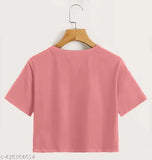 Cotton blend printed short-sleeved women's shirt, stylish and fashionable, size options available from XXS to XL