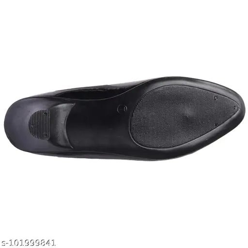 Maroon synthetic slip-on heels by Fashimo - stylish and comfortable women's footwear for a fashionable look