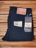 Grey denim men's slim jeans, high-quality fabric, comfortable pockets, versatile for casual, party, or office wear