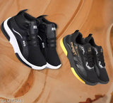Black NCC gym shoes training pack, black and white design
