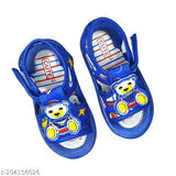 Canvas Avengers sandals for boys in various sizes (6-9M, 9-12M, etc.), featuring cartoon character design and adjustable velcro fastening