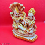 Graceful resin Laxmi Narayan idols, hand-crafted Hindu deities for home and office decor