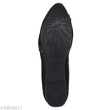 Synthetic leather women's & girls bellies: stylish formal & casual flats with closed back, ideal for modern style statement