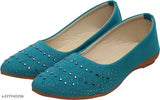 Embellished velvet mojari slip-ons, Indian footwear in sizes IND-4, IND-6, IND-7