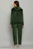 Indian-origin velvet top & bottom set, long sleeve velvet garment (M, bust 38in, length 26in; waist 30in, length 36in)