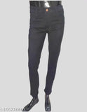 Cotton blend Z black jeans for men - Solid, stylish fit for casual or party wear (size 28, 30; made in India)