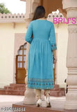 Alisha Fabulous long kurta for girls and women, festive design