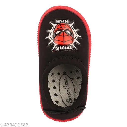 XDOX Kids ChuChu Sound musical shoes, black with red trim