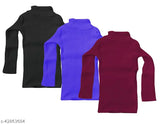 Multicolor wool sweaters pack of 3 for girls, warm and comfortable winter wear, various sizes available from 1-16 years, Indian origin