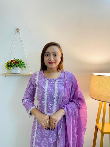 Kurti with pant dupatta - GillKart