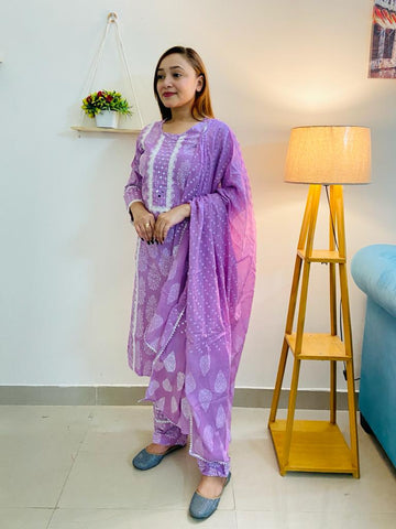 Kurti with pant dupatta - GillKart