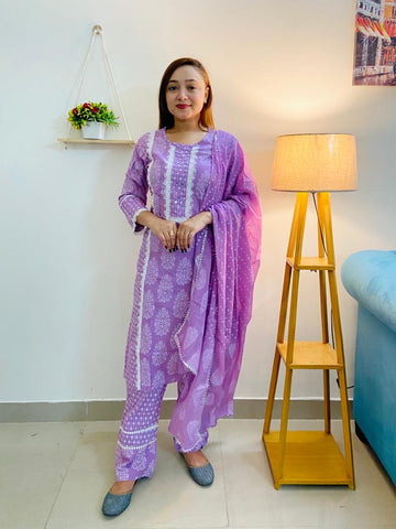 Kurti with pant dupatta - GillKart
