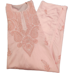 Pink Onion cotton kurta, classic Indian ethnic wear