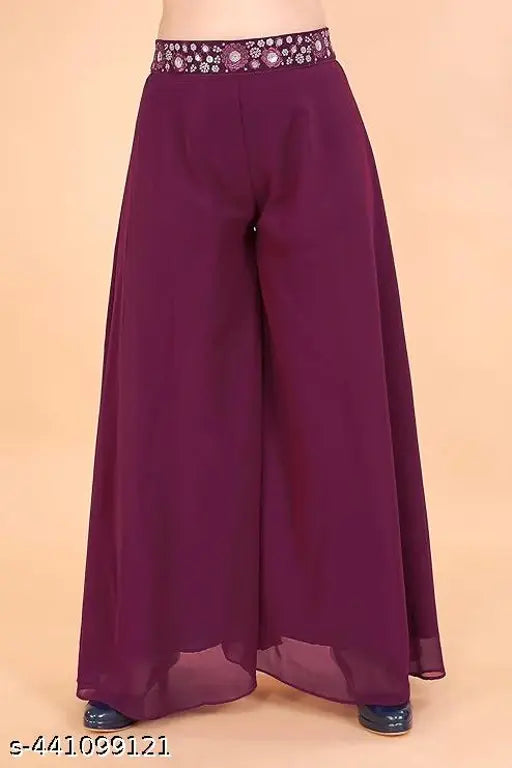Georgette Trending Cords Set, sleeveless Indian fashion set (S: 32in/40in, L: 36in/40in)