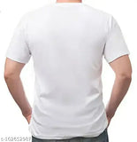 White and fluorescent green men's and women's round neck polyester t-shirts combo, 2pc set for sports activity