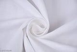 Pranika Enterprises White Satin Doublebed 400 TC luxury Bedsheet For Hotel PG Guest House Hospitals (90*100)