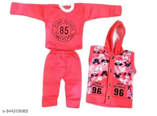 Winter wool suit, 0-2yrs, unisex design from India