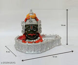 Handcrafted Mahakaleshwar Jyotirlinga Shiva Linga figurine, 12 cm resin idol for puja or car deshboard, made in India