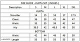Printed crepe kurta set combo of 2 for women, Indian style daily wear