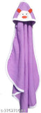 Multicolor embroidered polyester hooded baby blanket set for boys & girls (3pcs), ideal for heavy winter use
