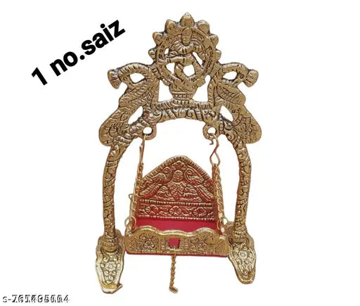 Metal Krishna idol, 'laddu gopal ghula gopal' from India, antique-finished, miniature at 0.5cm x 0.5cm x 0.5cm, Net Quantity 1