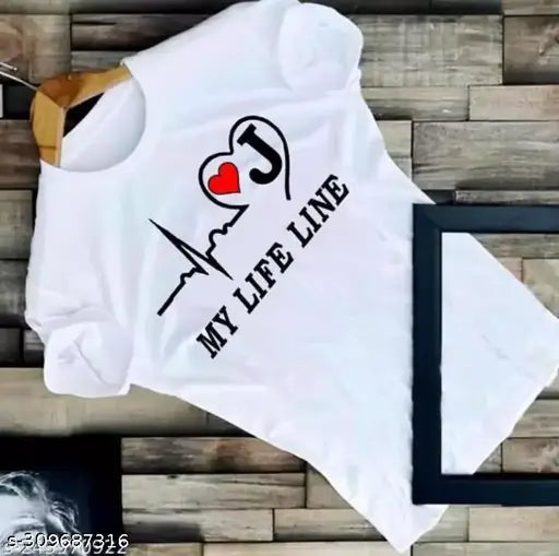Polycotton self-design graphic printed t-shirt in dot knit 160 GSM, perfect for men/women. Short sleeves, available in sizes S (36in chest, 26in length) and L (40in chest, 28in length). Made in India