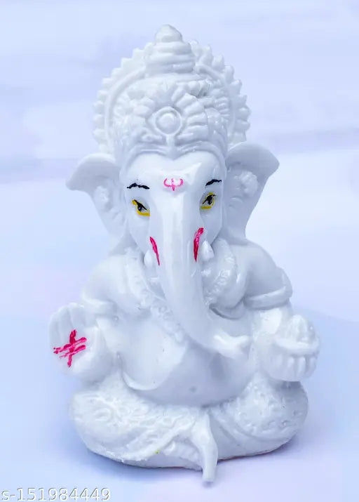 Resin GANESHA figurine, 1.5cm x 10cm, unbreakable Indian idol