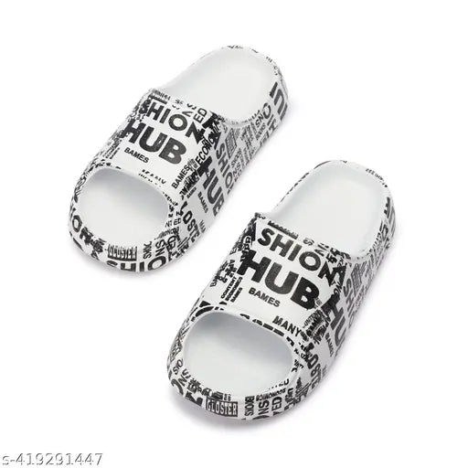 Boys' attractive EVA flip-flops slides, lightweight and breathable for active play