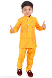 Art Silk kids kurta pajama set, Indian clothing for toddlers aged 6-12 months to 3 years