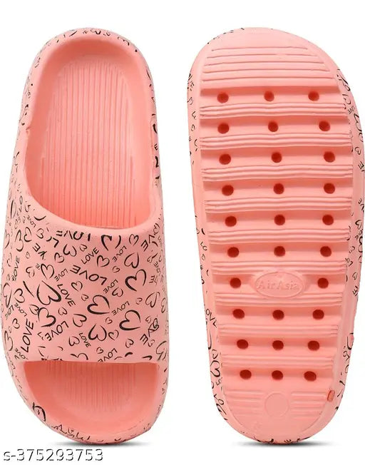 Printed EVA flip flops for girls ages 10-11, 11-12, 12-13, and 13-14 years, India origin
