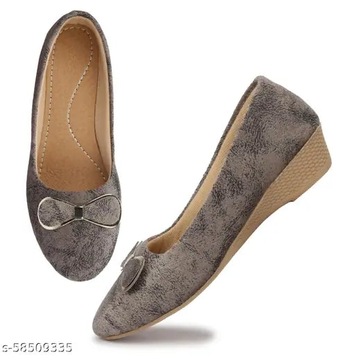 Suede casual bellies, Saheb Footwear for girls and women, versatile design for formal or casual occasions