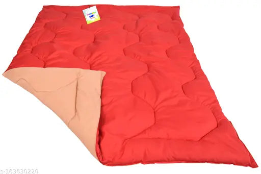 Cotton Toddylon baby comforter, soft all-season reversible standard size, India origin