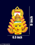 Metal Varalakshmi Idol for Varamahalakshmi Pooja, Snake Head design - Decorative Devi Amman figure (Pack of 1)