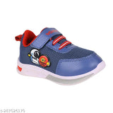 Blue and red children's running shoes, suitable for kids aged 6 months to 4 years, Wolfeye brand