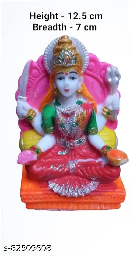 Poly Resin Santoshi Maa Unbreakable Statue - Home Decor, Indian God Idol, gift article