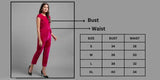Pink velvet jumpsuit, Elizy Women, short sleeves, solid pattern, L (Bust 40in, Length 48in, Waist 40in) or XL (Bust 42in, Length 48in, Waist 42in), India origin