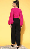 Lycra long-sleeved jumpsuit for women, solid net, Indian made - S (36in bust, 54in length, 26in waist) or M (38in bust, 55in length, 28in waist)