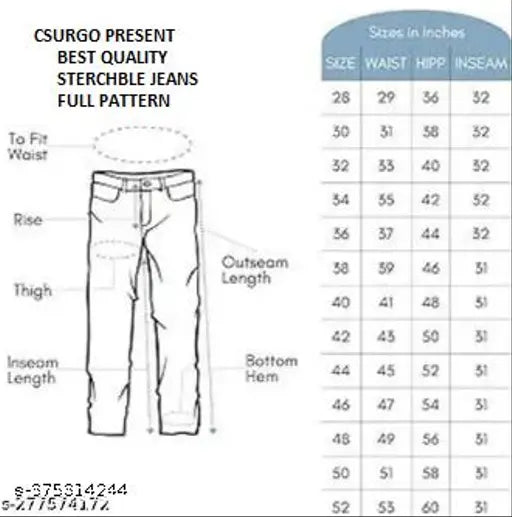 Black denim men's jeans, monk fit from Shriradhe Enterprises, size 36, perfect for any occasion