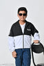 Colorblocked nylon boys' jacket, best seller for ages 7-15, long sleeves, India origin