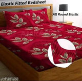 Comfortable cotton botanical net unisex kids bedsheets, vibrant design suitable for a child's room (India origin)