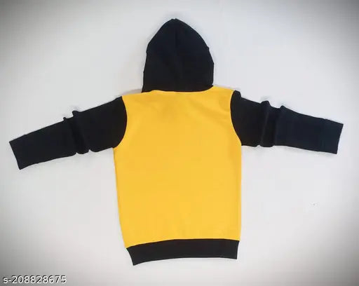 Kids hoodies with monkey chest print