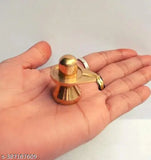 Handcrafted brass Shiva Shiv Parivar statue family, featuring Shankar, Ganesh, Parvati & Shiva Lingam. Hindu deity gift, 15 inch tall, 110 grams