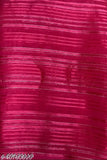 Wetless saree collection with vibrant red and black striped pattern